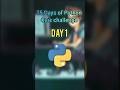 Day 1️⃣ | 75 Days of Python Quiz 🐍  #python #pythonquiz #codingshorts #programming #shorts