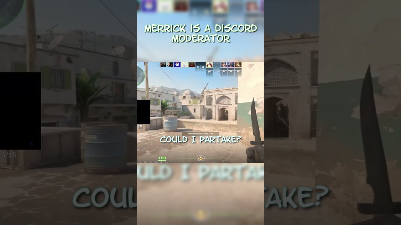 Merrick is a Discord Moderator 