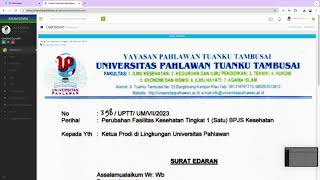 CARA MENGISI KRS/KARTU RENCANA STUDI BAGI MAHASISWA BARU