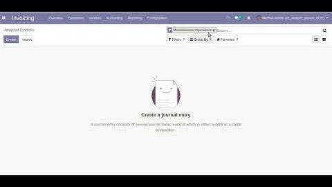 Analytic Journal Odoo