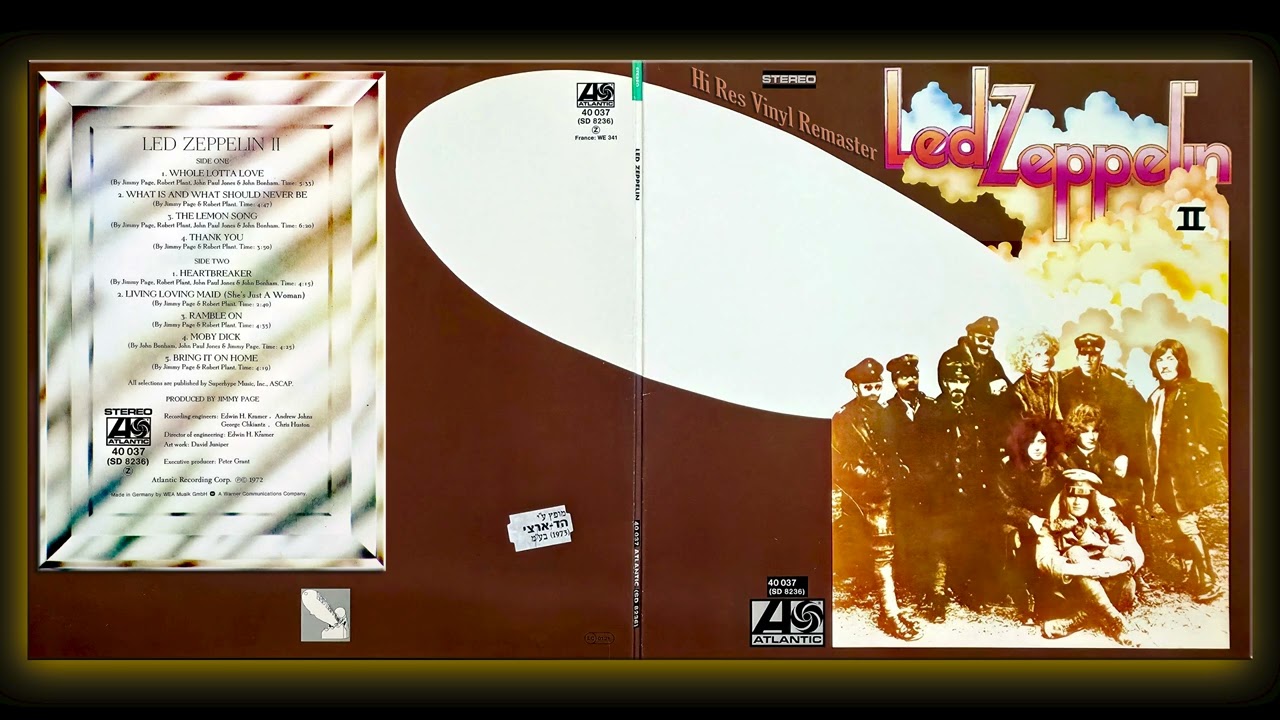 Led Zeppelin - Whole Lotta Love - HiRes Vinyl Remaster - YouTube