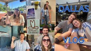 DALLAS VLOG: house tours, new coffee shops + more!!
