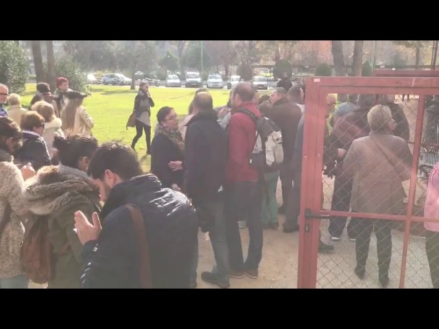 Cristian Menacho en los Juzgados 