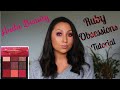 huda beauty ruby obsessions tutorial | wearable pink eyeshadow tutorial