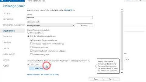 20345-1 Demo 12 Configuring address lists