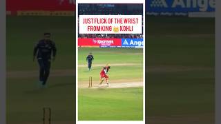 Just Flick Of The Wrist From Virat Kohli 😘 #viratkohli #rcbvsgt #rcb #ipl2026 #ipl #cricket #viral