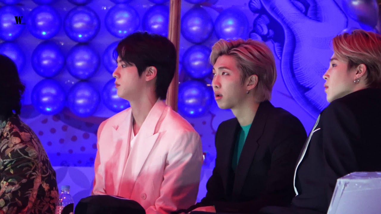 [석진직캠] 20200105 GDA FANCAM JIN FOCUS 석진 무대 리액션2