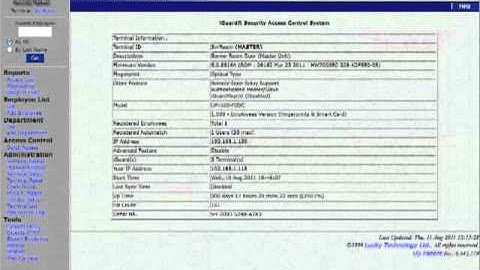 iGuard Biometric LM520 | Master / Slave Configuration