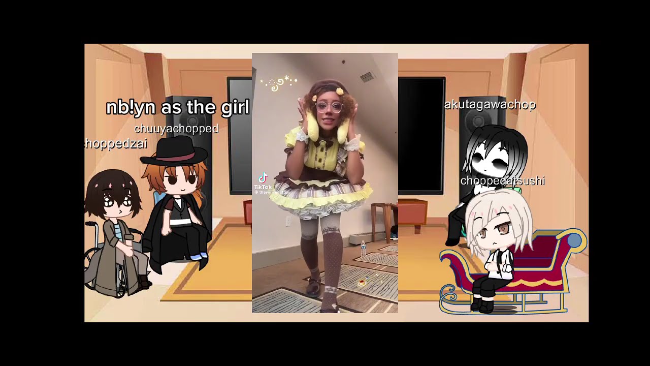 Bsd react to yns (CRINGE) my first reaction video(wip) (copyright)