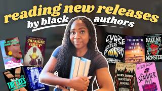 Reading New Releases by Black Authors 📚 Reading Vlog