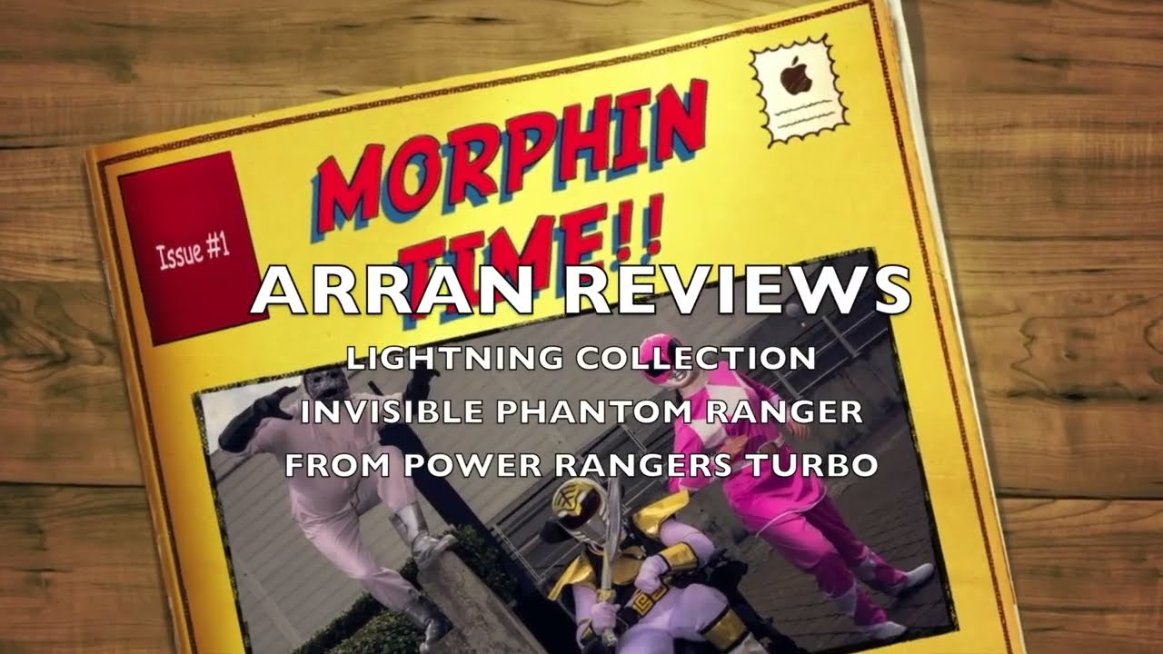 ARRAN REVIEWS LIGHTNING COLLECTION INVISIBLE PHANTOM RANGER FROM POWER RANGERS TURBO