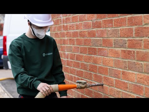 Cavity wall insulation