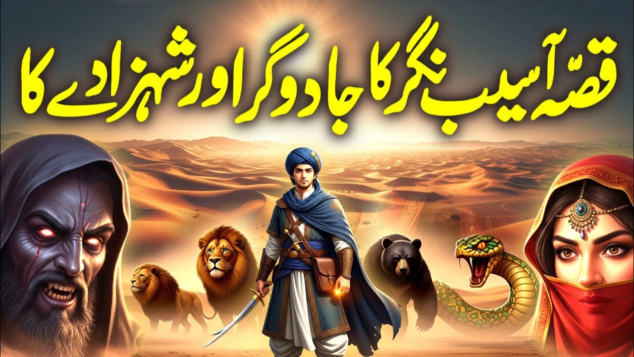 Aseb Nagar Ka Jadugar Aur Shahzade Ka Hairat Angez Qissa | Urdu Moral Story