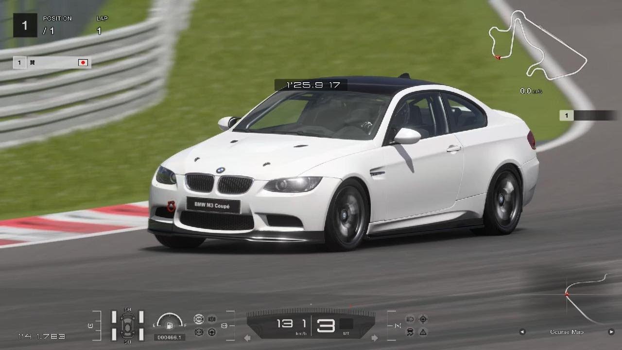 グランツーリスモ 7  オンラインタイムトライアル  オートポリス  インターナショナル レーシングコース M3 '07
