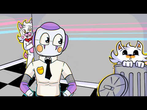 The Animatronics Play Security Tag In Minecraft FNAF