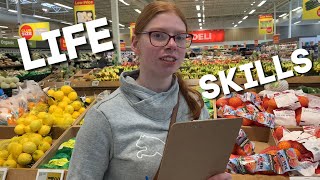 Grocery Shopping In The Community - Life Skills For Students With Special Needs