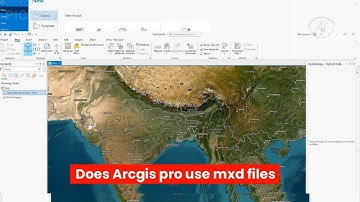 does ArcGIS pro use | mxd files