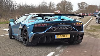 Lamborghini Aventador SVJ Roadster - Revs, Accelerations, Tunnel Sounds!