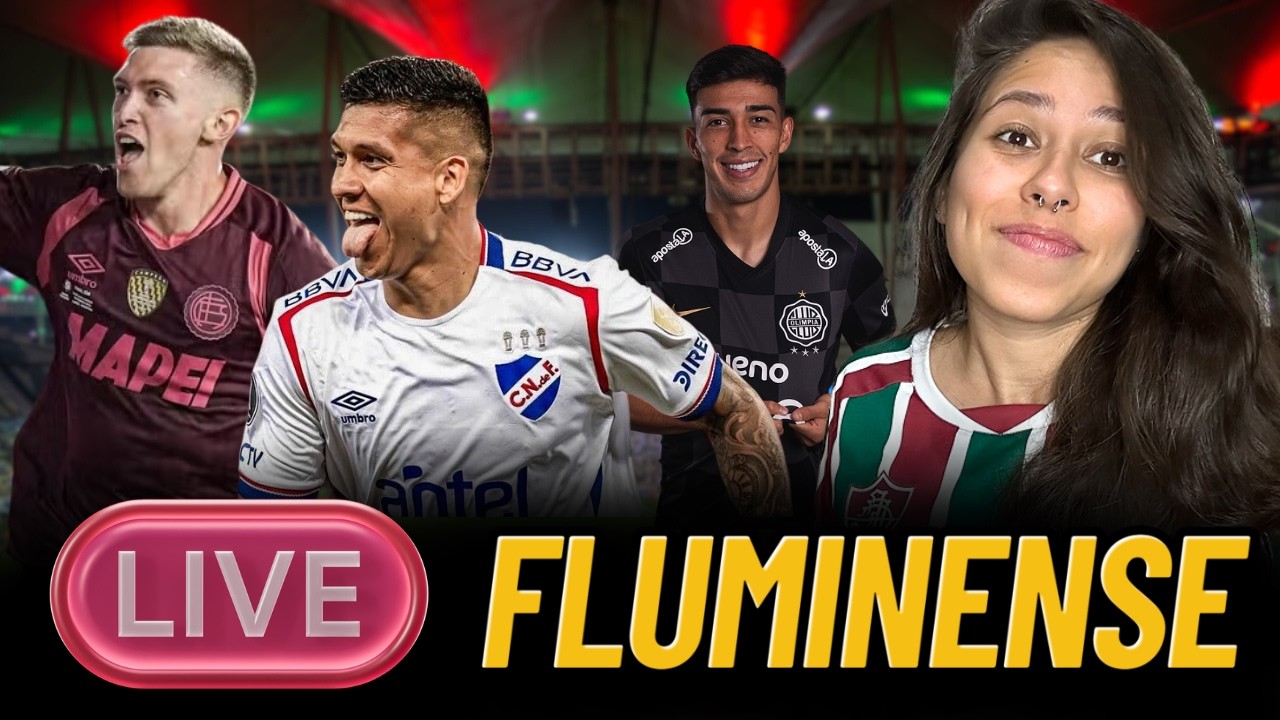 LIVE FLUMINENSE HOJE: CASTILLO e MILLÁN CHEGANDO! TRETA NA FIFA? FINAL PEGANDO FOGO!