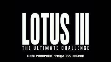 Amiga music: Lotus III (