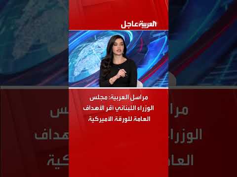 مجلس الوزراء اللبناني يقر الأهداف العامة للورقة الأميركية