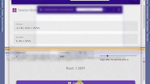 Introducing my Numerical Analysis Project Quickly  in 2 minutes