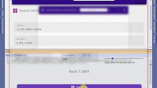 Introducing my Numerical Analysis Project Quickly  in 2 minutes