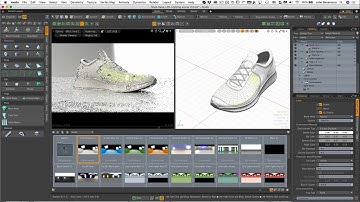 Modo Footwear Design - Lesson 6: 8. Lighting with Environment Presets