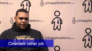 Cinemark Interview  Usher