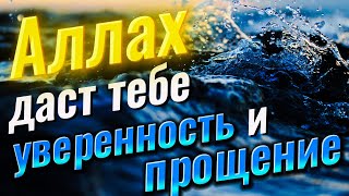 Аллах даст тебе уверенность и прощение. Чтение Корана для очищения души.