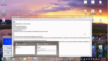 Basics Of Coding HTML -Part 6- Linking Pages