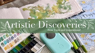 Artistic Discoveries: New Tools and Inspirations!