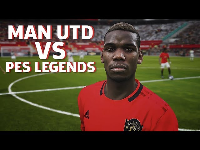 PES 2020: PS4 Pro Gameplay - Man United Vs. PES Legends - YouTube