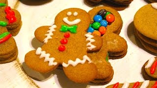 How To Make Gingerbread Man Piñata Cookies! Christmas Treat!