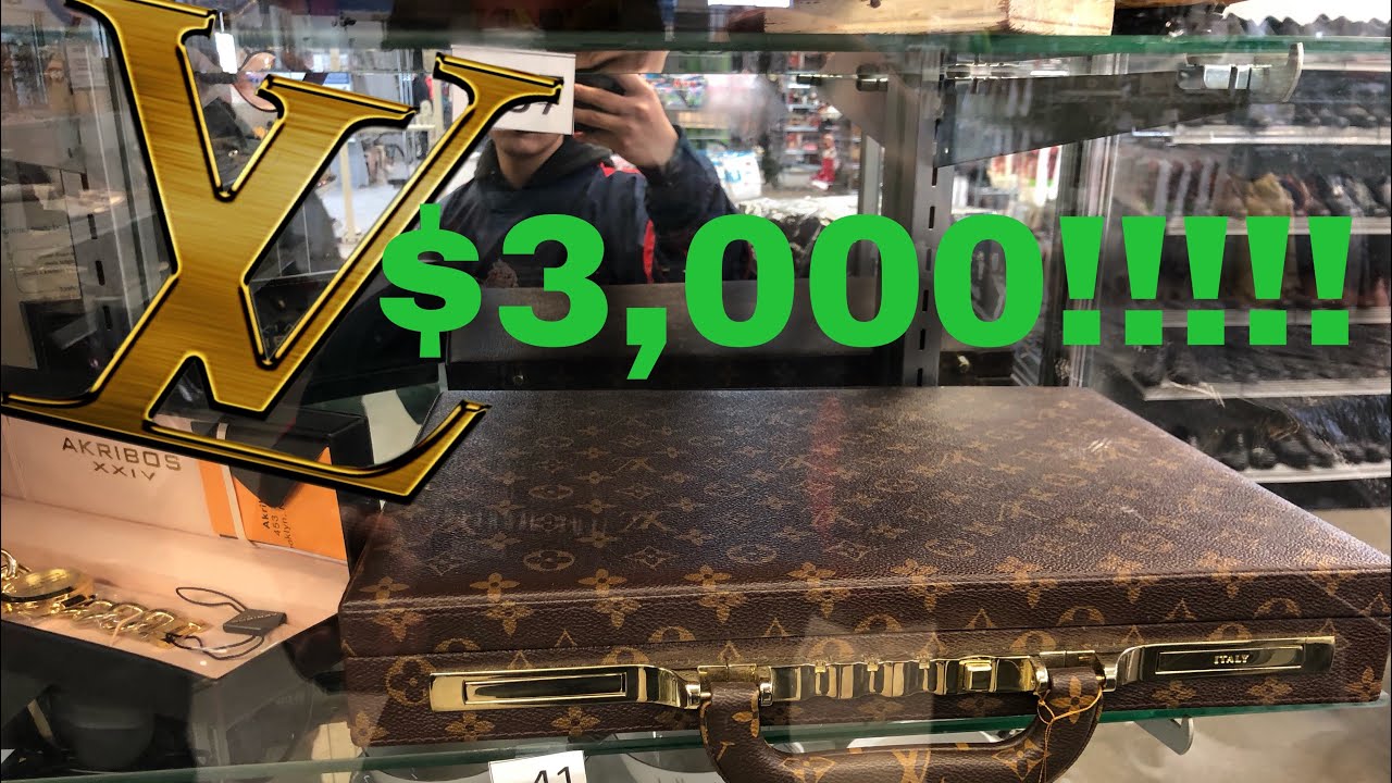 $3,000 Louis Vuitton At Goodwill - VLOG #8 - YouTube