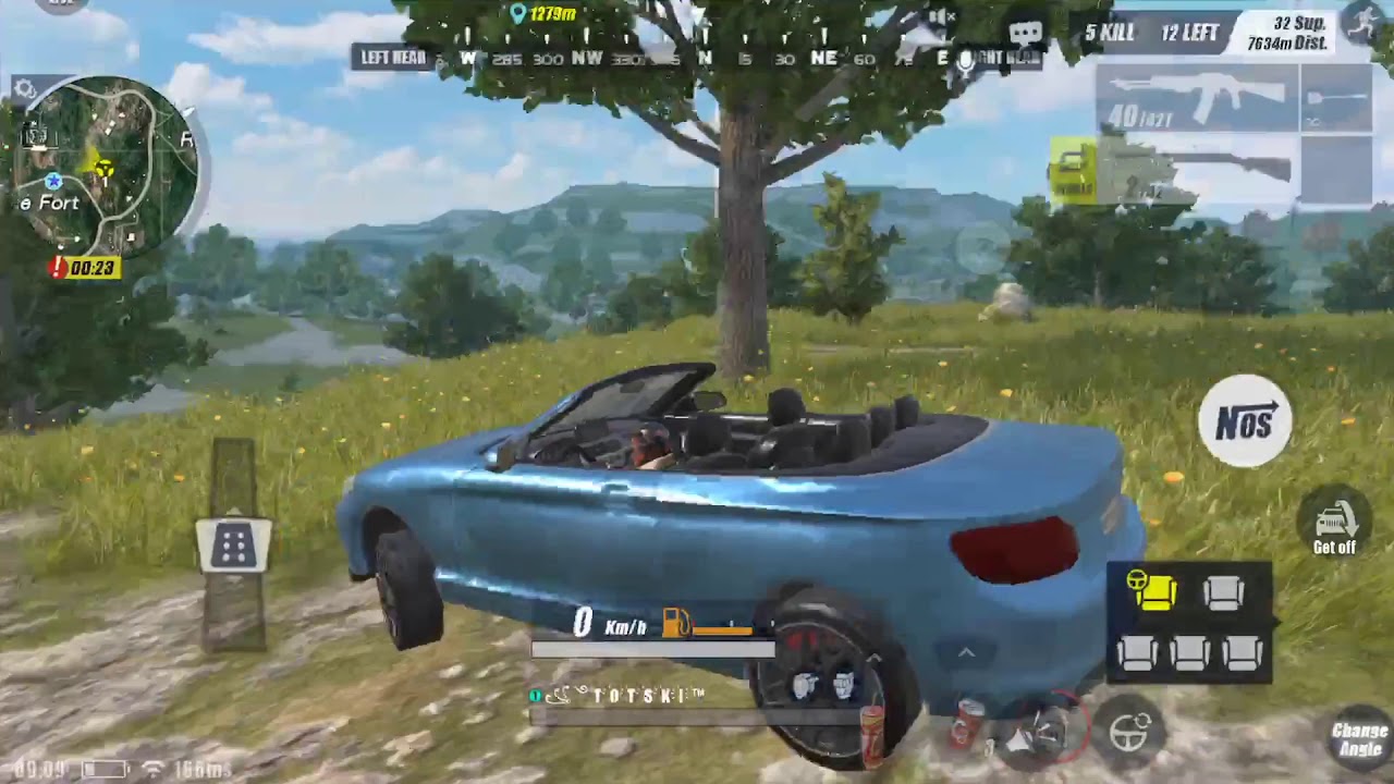 ROS-TOTSKI "Hit & Run" gameplay | Rules of Survival: Battle Royale