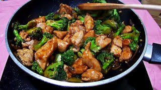 How To Cook Broccoli And Chicken Stir Fry With Oyster Sauce \/ Quick And Easy Asian Recipe