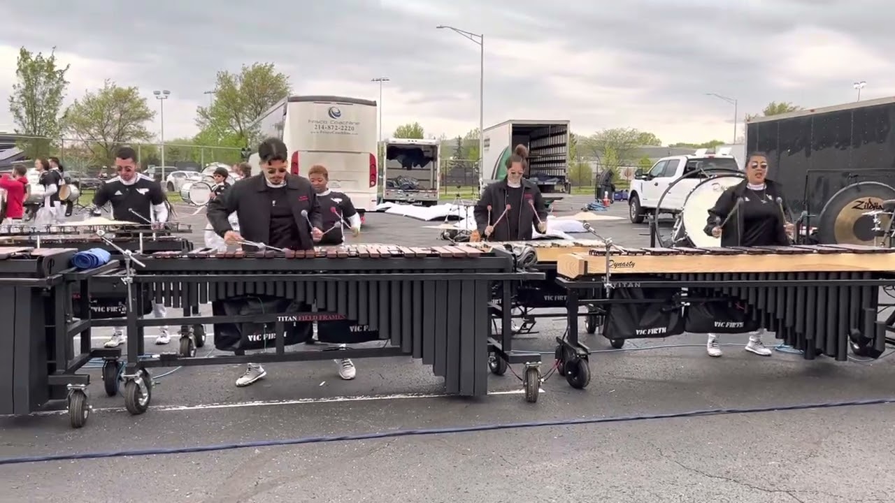 Vigilantes Indoor Percussion Front Ensemble lot tune 2023