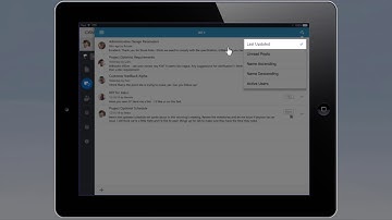 Messaging in Oracle Content and Experience Cloud on Mobile Devices