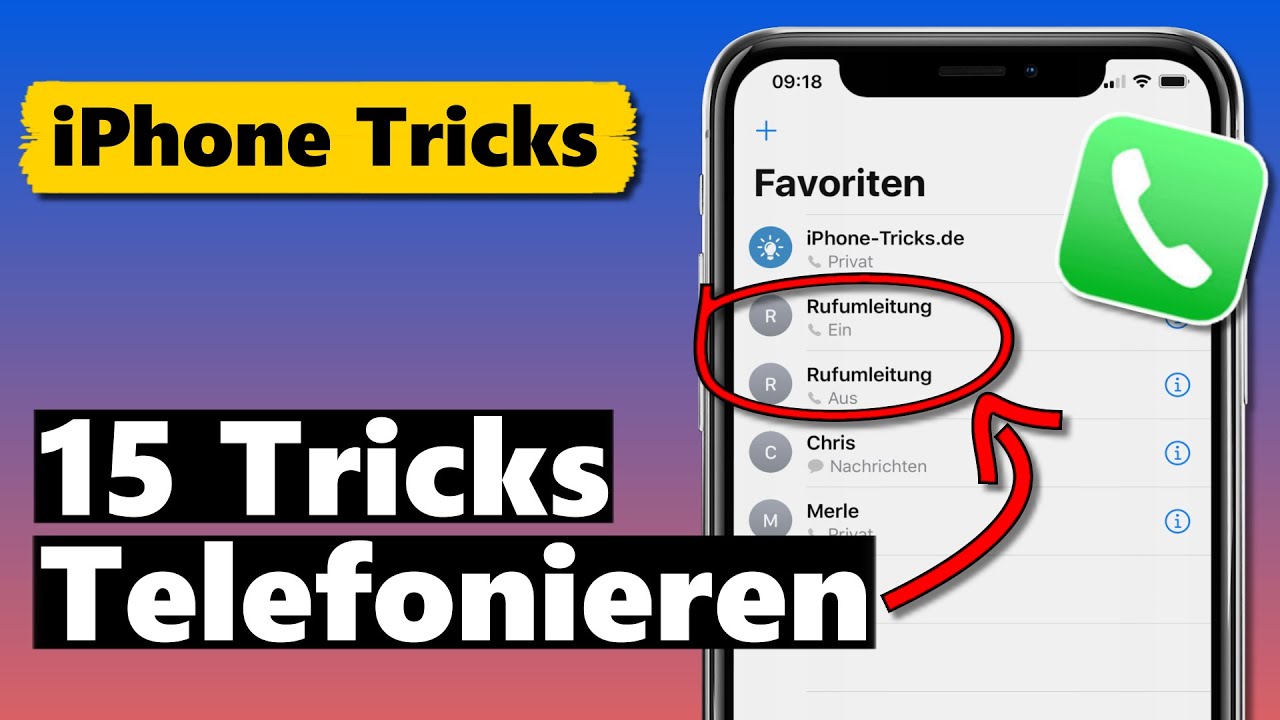 Update 15 Tricks rund ums Telefonieren mit dem iPhone 📞 (geheime Codes, anonyme Nummer, uvm.)