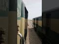 18 Down Millat Express ❌ 11 Up Hazara Express Between Karachi & Hydrabad... #shorts #hgmu30 #zcu30