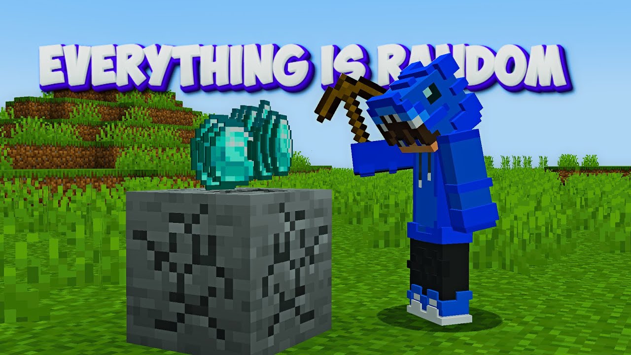 Minecraft But, Everything Is Random | RomXd02 - YouTube