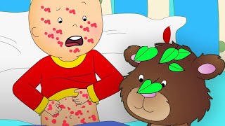 caillou and poison ivy caillou cartoons for kids wildbrain kids