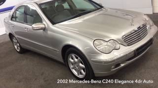 2002 Mercedes-Benz C240 Elegance Auto