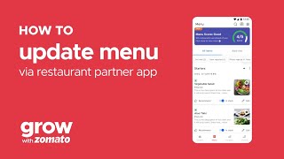 How to update menu via Restaurant Partner App screenshot 5