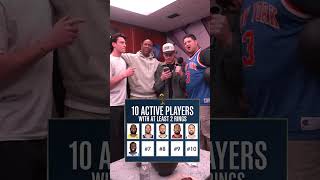 Can YOU and Starbury Marbury get all 10 Active Guys with 2+ Rings! #nba #basketball
