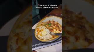 Truffle Mac and Cheese!? 👀 The Meat and Wine Co Southbank Melbourne
