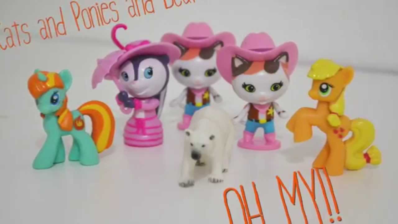 Loot Bag - sheriff callie, my little pony, and chocolate surprise egg!!