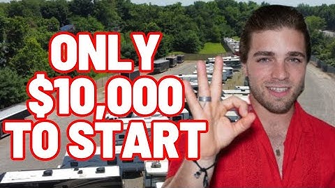 RV Storage is EASY cash-flow & low start-up costs!