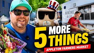 Trying 5 more foods at the Appleton Farmers Market
